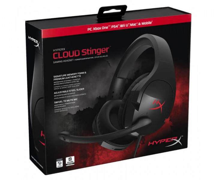 Гарнитура Kingston HyperX Cloud Stinger (HX-HSCS-BK/EE)